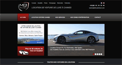 Desktop Screenshot of mb-premium-cannes.com